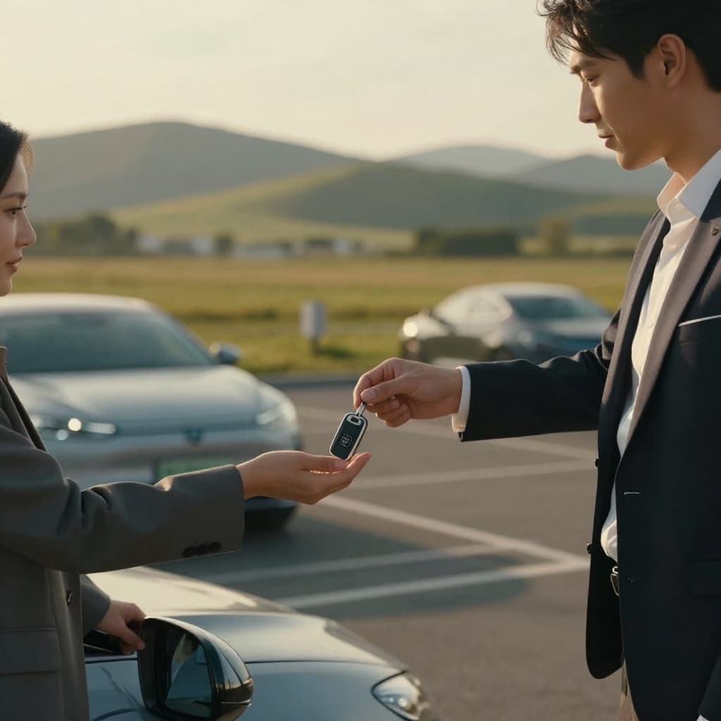 Is it safe to leave car keys with airport parking staff?